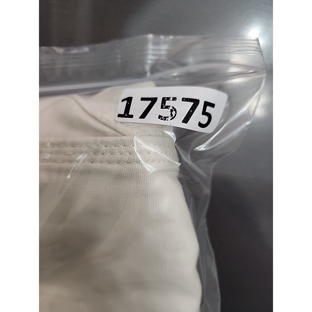 Banana Republic Dockside Pants Mens 35 Cream Linen Blend Beach Vacation NEW - Picture 11 of 11